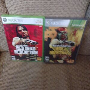 A 2 game set of Red Dead Redemption and Red Dead Redemption Undead Nightmare